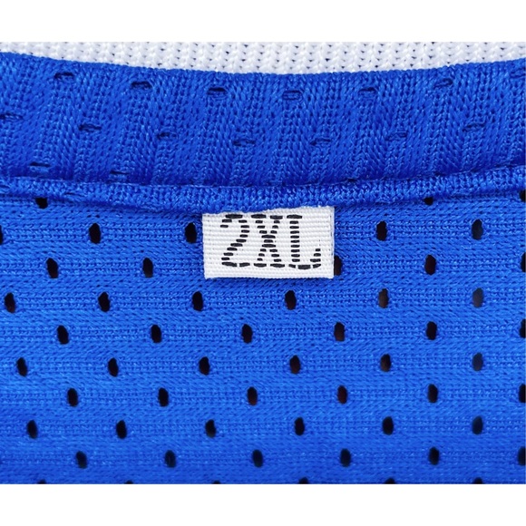 NWOT Crenshaw Kobe Bryant #24 Stitched Blue White 2XL Basketball Jersey KB NBA - Picture 4 of 4